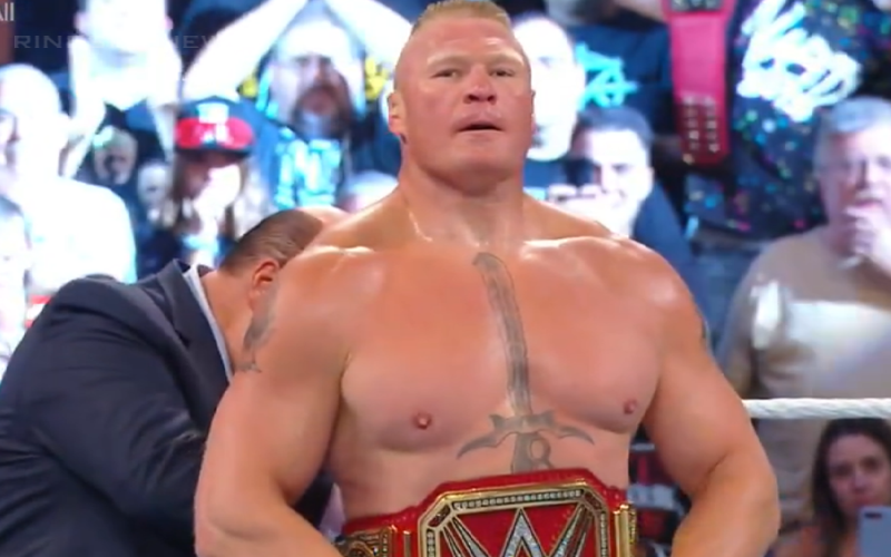 Brock Lesnar Advertised For RAW Next Weeek