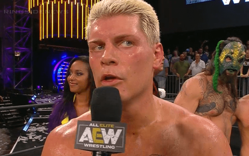 Cody Rhodes Announces AEW Signing Second Generation Pro Wrestler