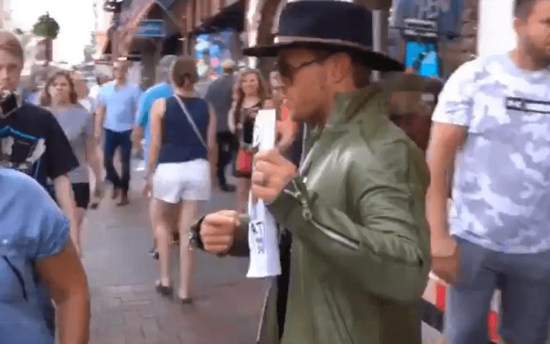 Drake Maverick Takes WWE 24/7 Title Hunt To Streets Of Nashville