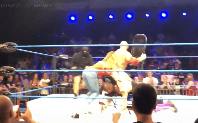 Impact Wrestling Spoils Big Surprise By Uploading Fan Video From Television Taping