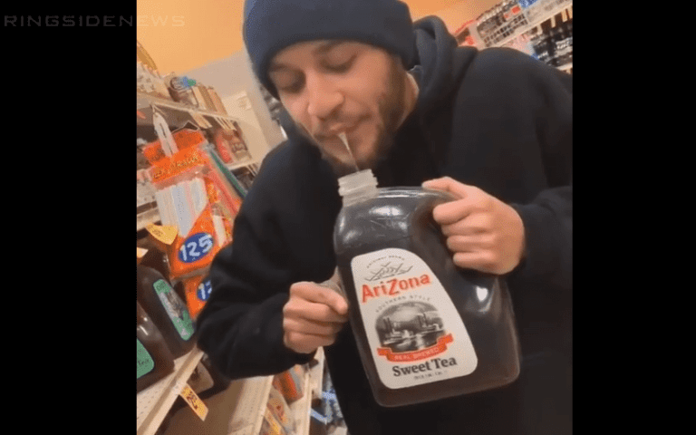 Indie Wrestler Explains Why He Spit In Tea & Put It Back On The Shelf