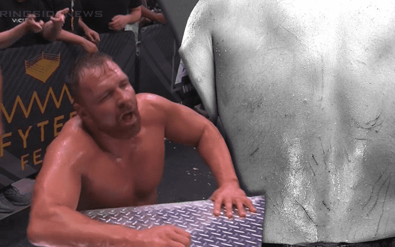 Jon Moxley Shows Off Torn Up Back After AEW Fyter Fest