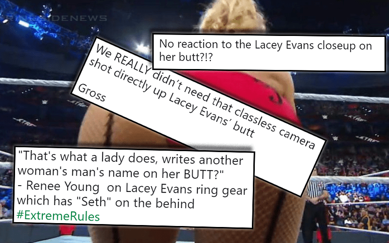 Lacey Evans’ Ass At WWE Extreme Rules Has Everyone Talking