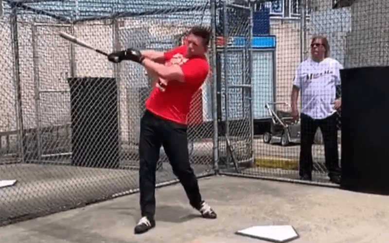The Miz Training Hard For MLB Celebrity All Star Game