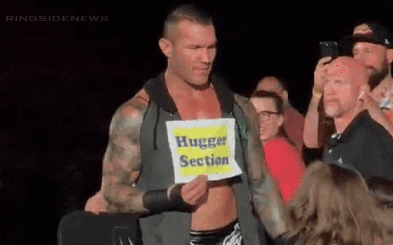 WATCH Randy Orton Troll Young Bayley Fan At WWE Live Event