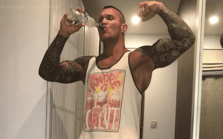 Randy Orton Training While Intoxicated For Summerslam Match