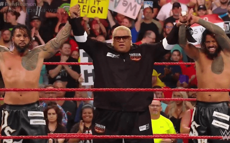 Rikishi Wasn’t Even Cleared To Do A Stinkface At Raw Reunion