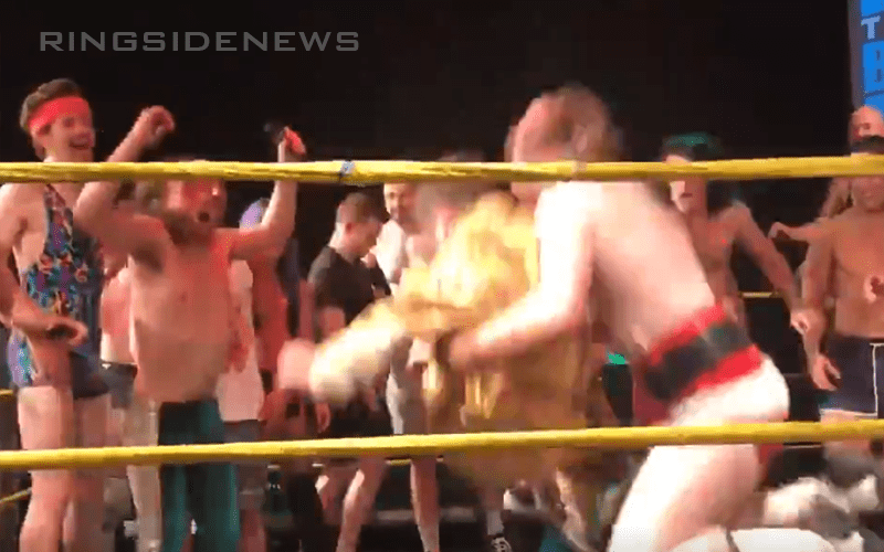 Game Of Thrones Star Invades Wrestling Show & Hits Stunner
