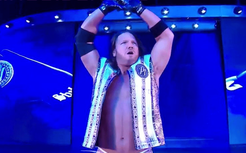 AJ Styles Dismisses Fan Who Floats Idea Of Aleister Black Showdown