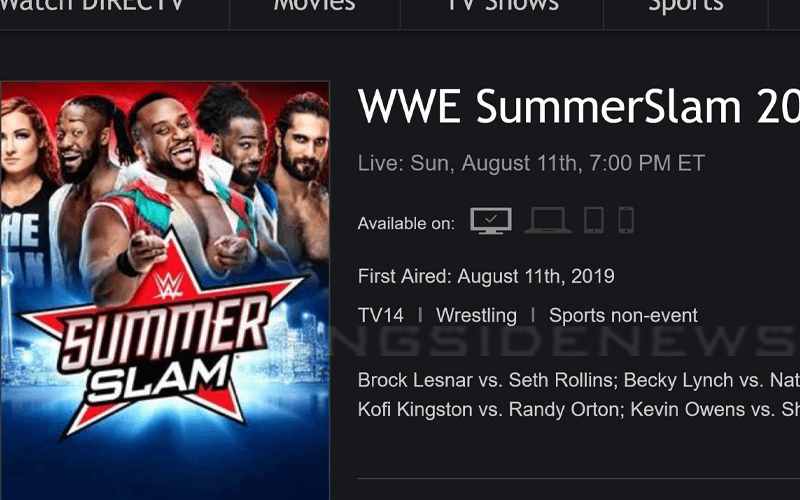 WWE | SummerSlam non sarà uno show TV-PG