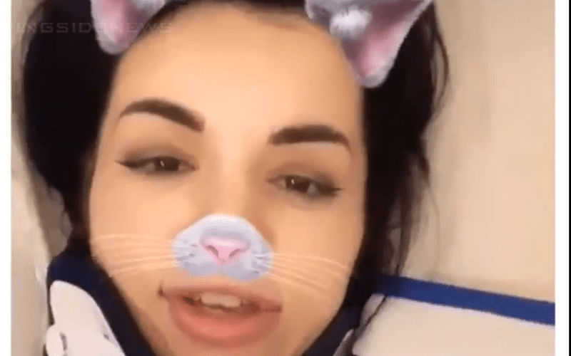 Paige Uploads Video After Surgery & She’s Feeling Good