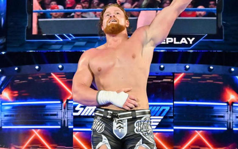 Buddy Matthews Selling Murphy’s Old WWE SmackDown Gear