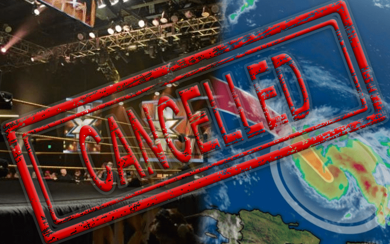 WWE CANCELS NXT Events Due To Hurricane Dorian
