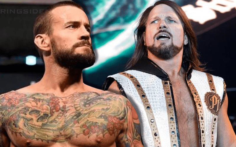 AJ Styles Had Amazing Response To CM Punk Chants During WWE RAW