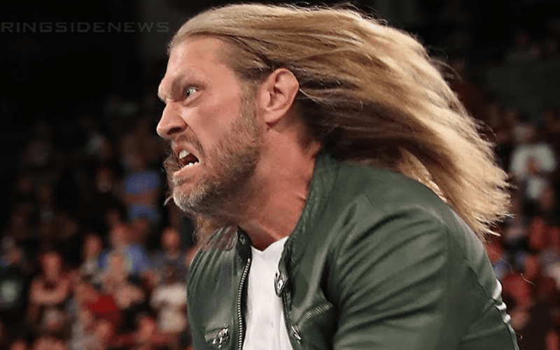 Edge On ‘WWE Business’ In Same City As Head Physician