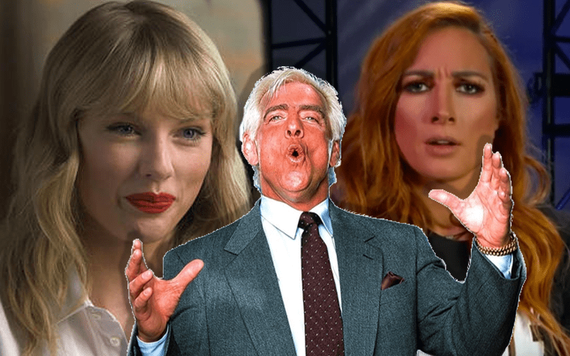 Ric Flair Steps Up To Taylor Swift & Becky Lynch’s Claim To ‘The Man’