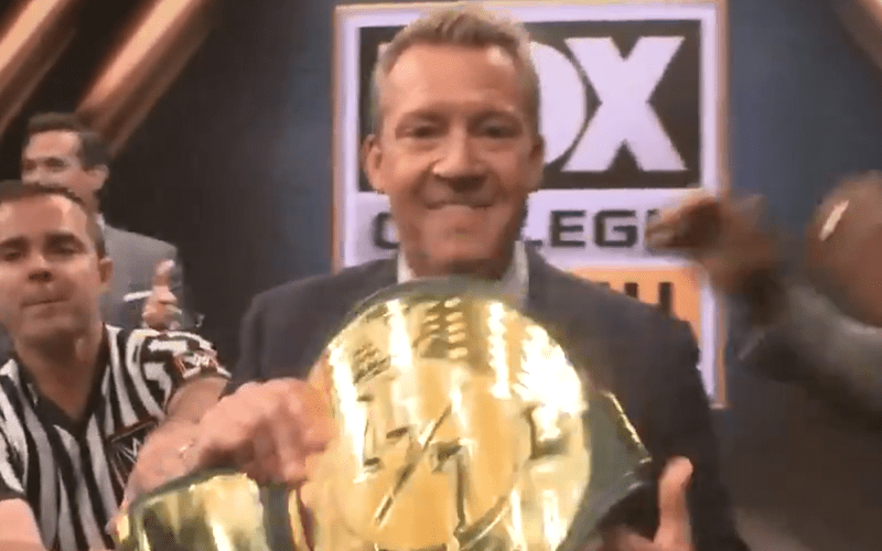 Fox Sports Host Wins WWE 24/7 Title