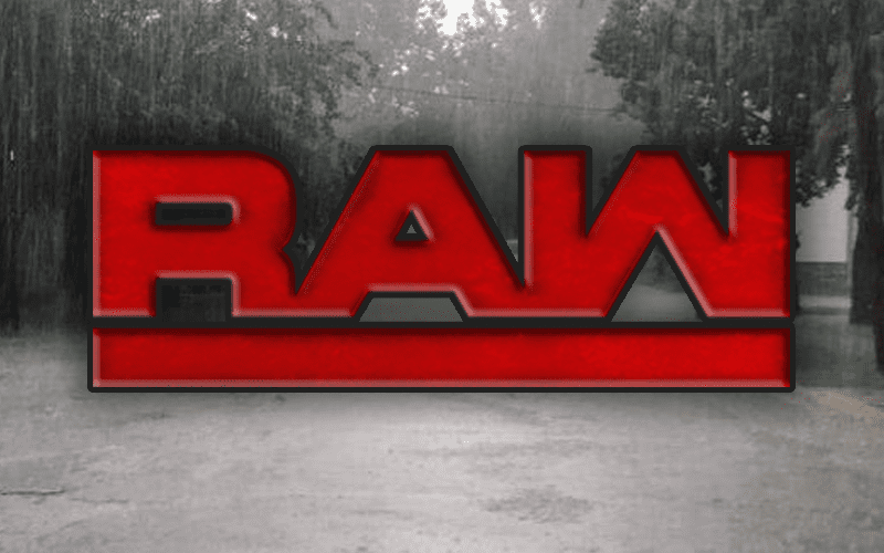WWE Superstar Uses Flood To Explain RAW Absence
