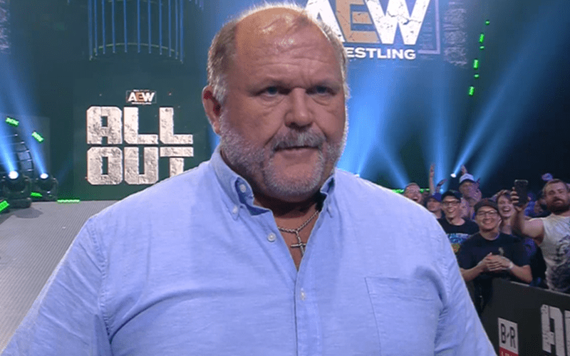 Why Arn Anderson Appeared At AEW All Out.