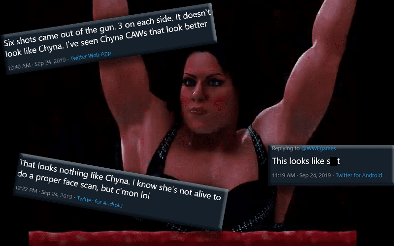 Fans Drag Chyna's Appearance In WWE 2K20