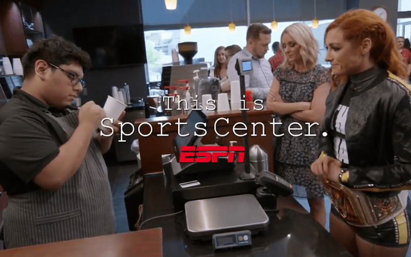Watch Becky Lynch's ESPN Sportscenter Commercials