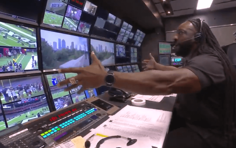 Watch Booker T Take Over FOX NFL Production Truck