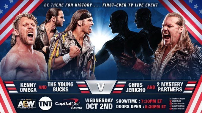 Chris Jericho’s Mystery Partners for AEW Dynamite’s Debut Possibly Revealed