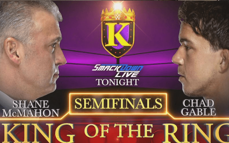 Who Decided Shane McMahon Would Wrestle Chad Gable?