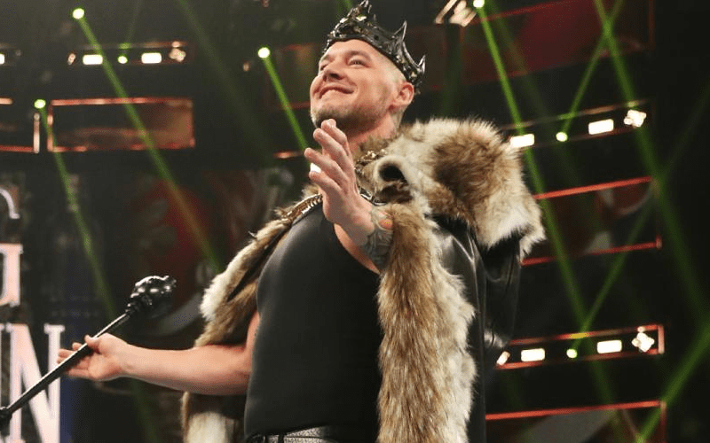 King Corbin Throws Shade At AEW Fans