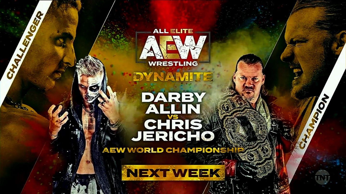 AEW World Title Match Set For Dynamite Next Week