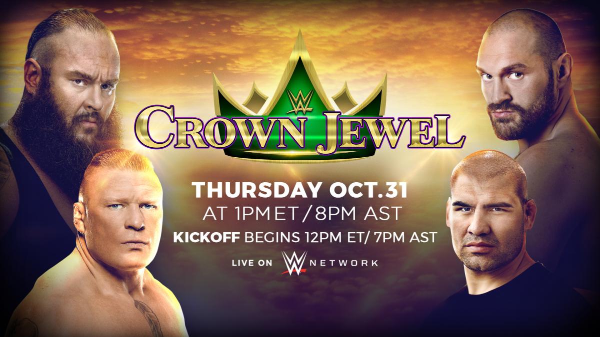 WWE Crown Jewel Results for October 31, 2019