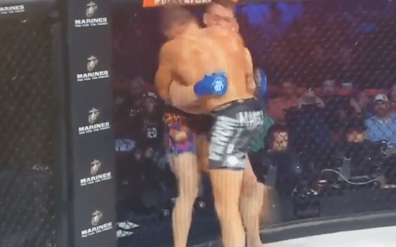 Jake Hager Bellator Fight Ends In No Contest After Kneeing Opponent In The Crotch