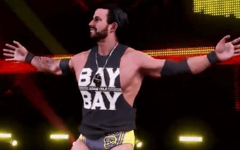 WWE 2K20 Gives First Look At Adam Cole’s Entrance