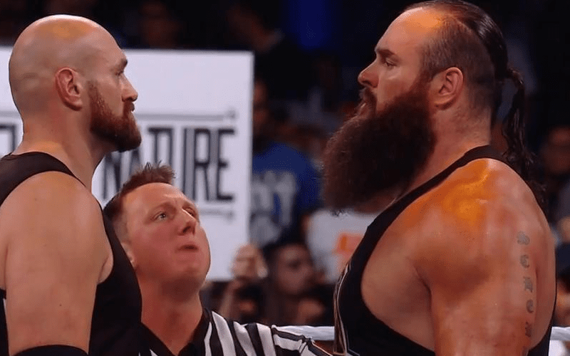 Tyson Fury vs Braun Strowman Comes To Unsatisfactory Finish At WWE Crown Jewel