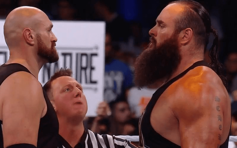 Tyson Fury And Braun Strowman : Triple H isn't sure what kind of match