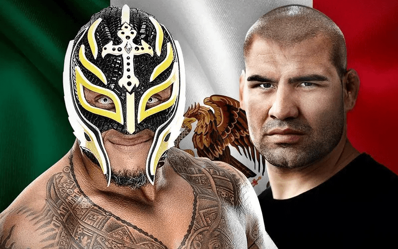 Cain Velasquez & Rey Mysterio Advertised For WWE Tag Team Match