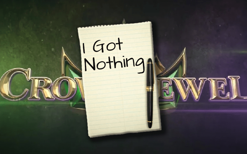 WWE Reportedly Hasn’t Started Writing Crown Jewel Event