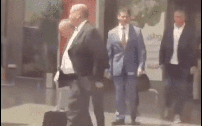 Watch Vince McMahon & Shane McMahon Arrive In Saudi Arabia