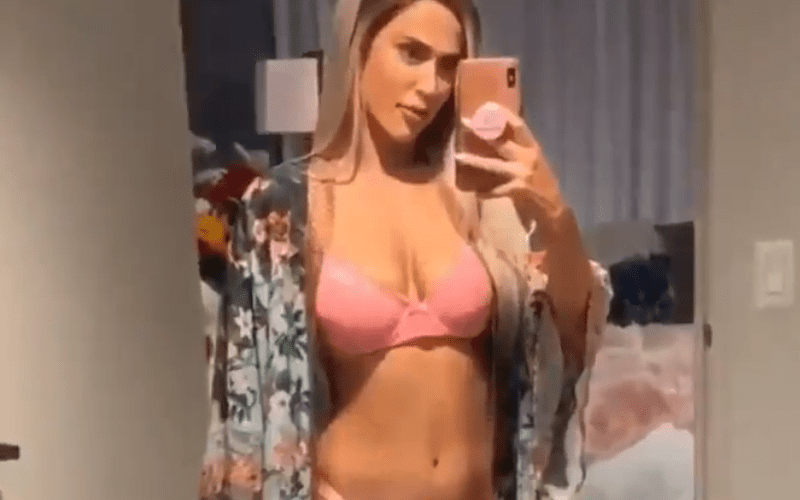 Lana Shares Lingerie Footage From Bedroom Before Bobby Lashley Segment
