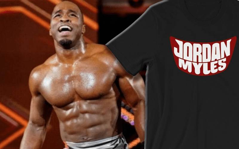 WWE Says Jordan Myles Approved Design Of Controversial T-Shirt