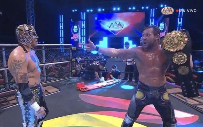 Kenny Omega Is Bringing AAA Mega Title To AEW