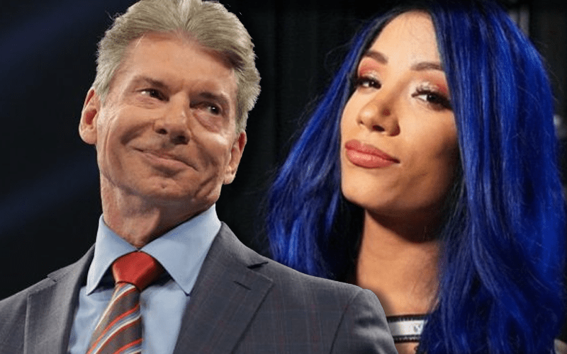Sasha Banks Sends Interesting Shout Out To Vince McMahon