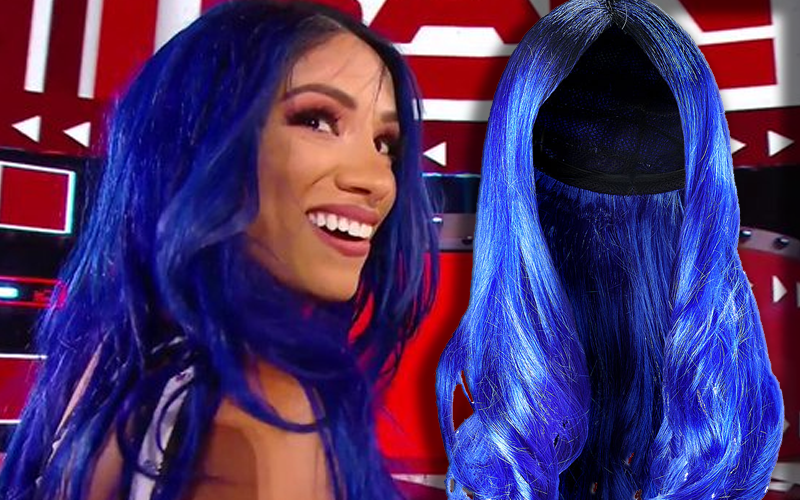 WWE Now Selling Official Sasha Banks Blue Wigs