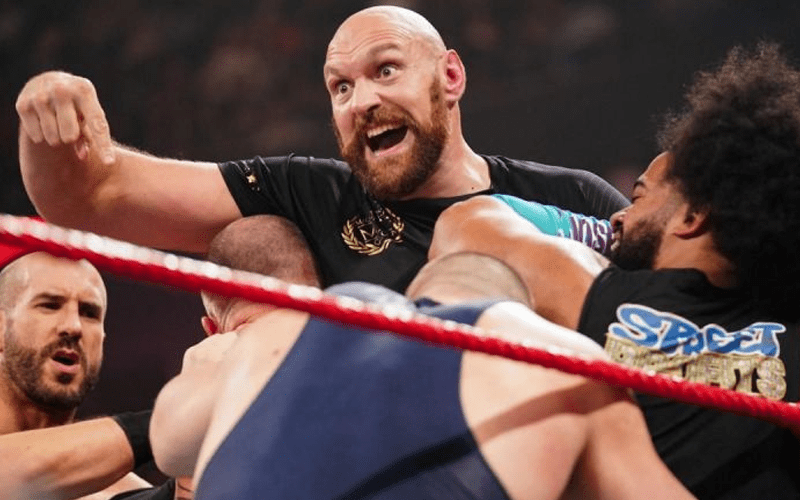 Tyson Fury Doesn’t Want To Embarrass Himself At WWE Crown Jewel
