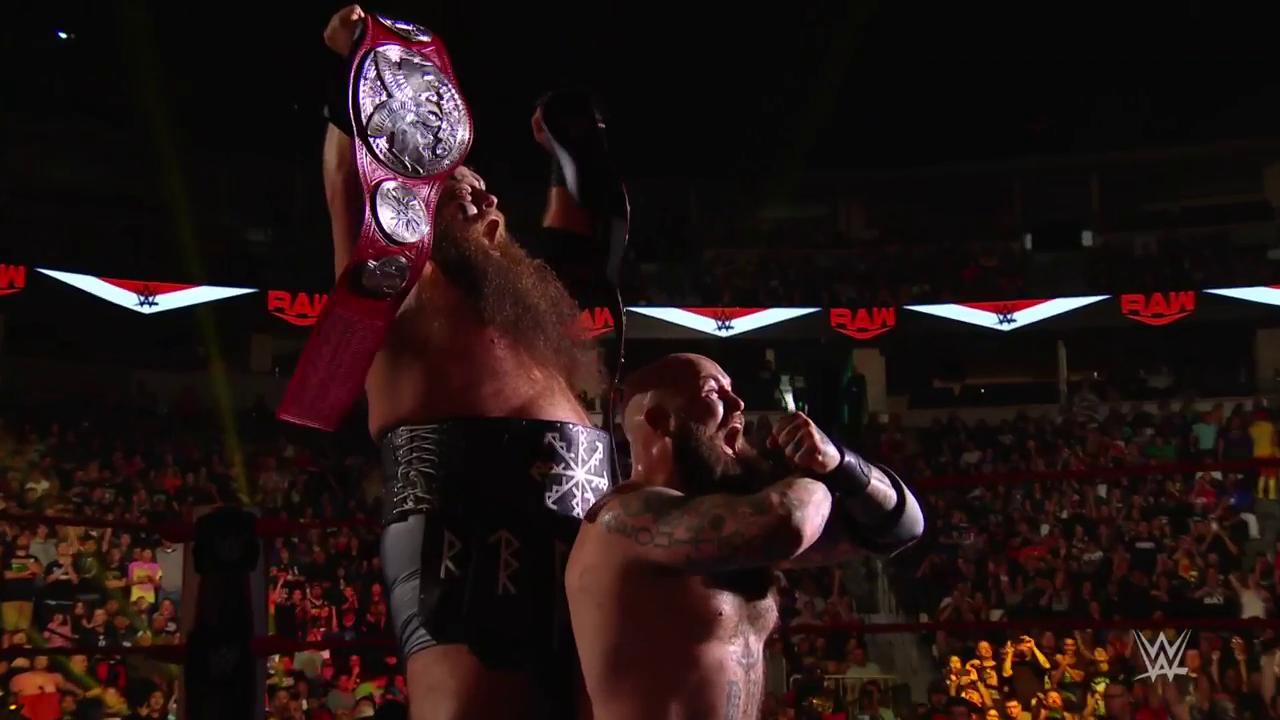 Viking Raiders Become New WWE RAW Tag Team Champions