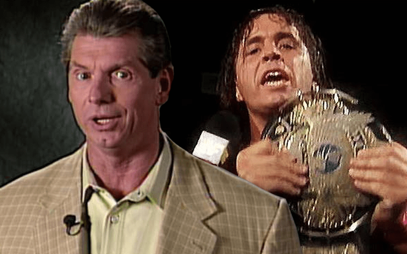 Bret Hart On Lies Vince McMahon Told Him About WWE Title Reign