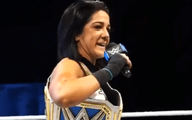 Watch Bayley Get Major Heat On WWE UK Tour
