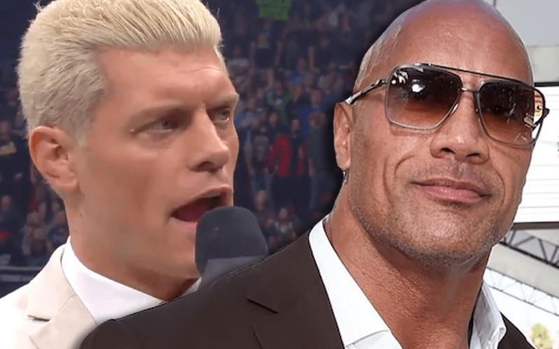 The Rock Puts Cody Rhodes Over Huge For AEW Dynamite Promo