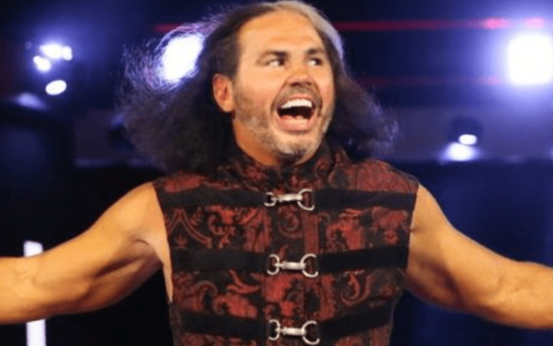 WWE Releases Statement On Matt Hardy’s Departure & Thanks Him