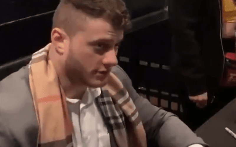 Watch MJF Call Fan ‘F*ck Face’ For Wanting His Scarf Signed